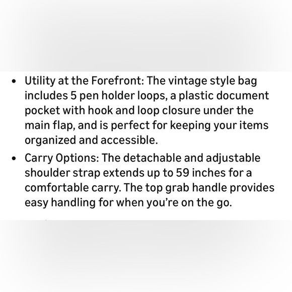 Rothco Vintage M-51 Engineers Bag, Heavy-Duty Canvas Shoulder Utility Bag - Picture 6 of 7